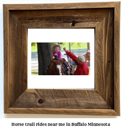 horse trail rides near me in Buffalo, Minnesota